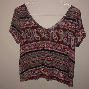 Charlotte Russe Cropped Tee
